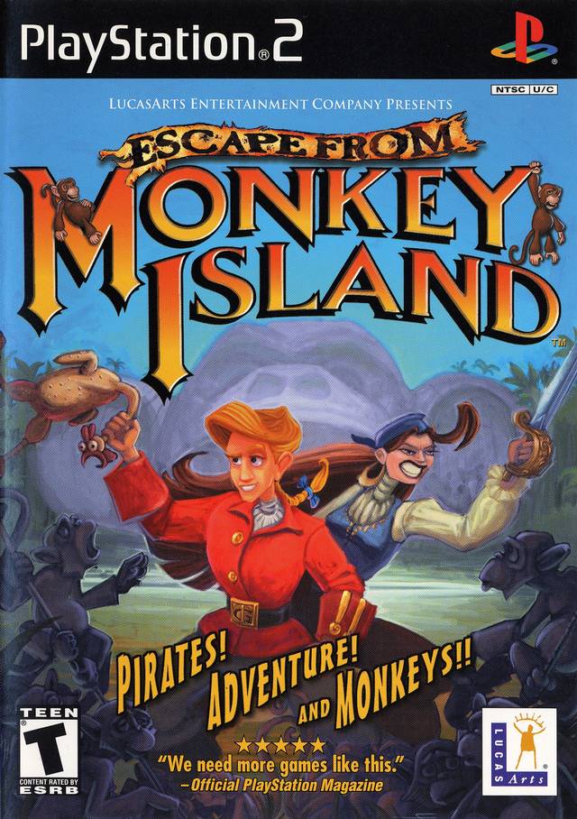 Escape monkey island controls